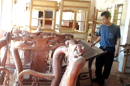 Khối Tây Hồ phát triển nghề mộc dân dụng