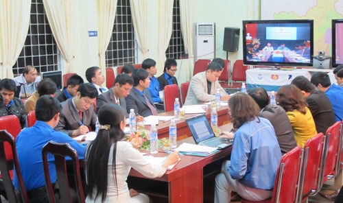 Giao ban trực tuyến tổng kết công tác Đoàn và phong trào thanh niên năm 2011