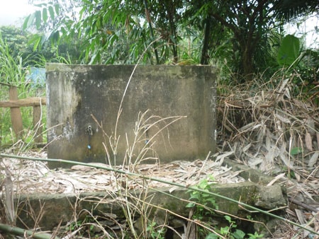 Sau lũ, công trình nước sạch bị bỏ hoang