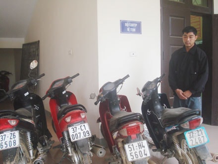 Công an Anh Sơn: Bắt vụ trộm cắp xe máy liên huyện