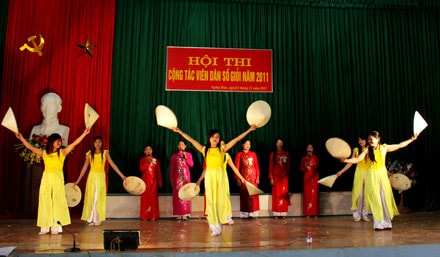 Nghĩa Đàn: Hội thi cộng tác viên dân số giỏi năm 2011