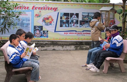 Đô Lương: Khơi dậy văn hóa đọc cho học sinh tiểu học