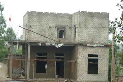 Quỳnh Lưu: Xây nhà trái phép sau quy hoạch, chờ đền bù