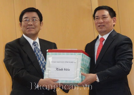 Tăng cường hợp tác, thu hút các nhà đầu tư Nhật Bản vào đầu tư tại Nghệ An