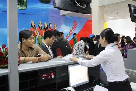 “Cháy”vé máy bay Tết