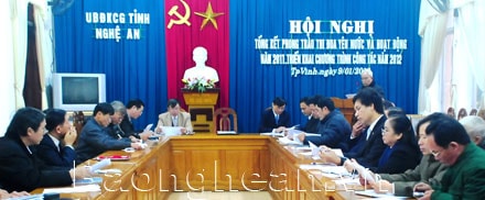 Ủy ban đoàn kết Công giáo tỉnh Nghệ An triển khai nhiệm vụ 2012