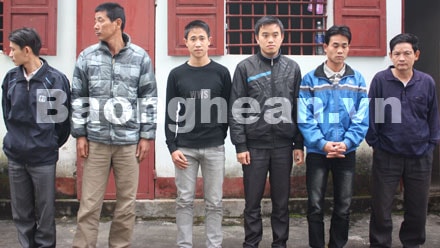 Công an Anh Sơn:  Bắt ổ nhóm đánh bạc