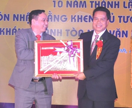 Công ty TNHH Thanh Thành Đạt khai trương trụ sở mới và đón nhận Bằng khen của Thủ tướng Chính phủ