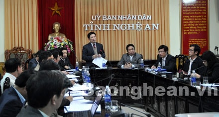 UBND tỉnh cho ý kiến phương án xây dựng Đền thờ người thân trong gia đình Chủ tịch Hồ Chí Minh