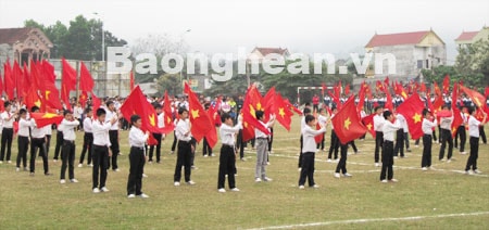 Khai mạc Hội khỏe Phù Đổng tỉnh Nghệ An lần thứ 15 - cụm 2