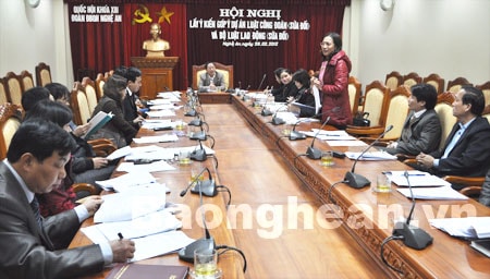 Lấy ý kiến góp ý sửa đổi dự án Bộ Luật lao động (sửa đổi).