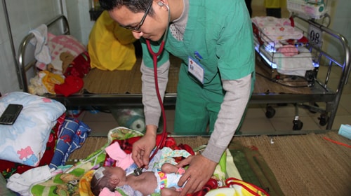 Mổ tim cứu sống một trẻ sơ sinh đẻ non