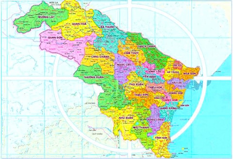 TP Thanh Hóa mở rộng địa giới hành chính lên 2,5 lần