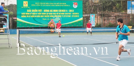 Khai mạc Giải thể thao CIENCO4 chào mừng Ngày thành lập Đoàn TNCS Hồ Chí Minh (26/3)