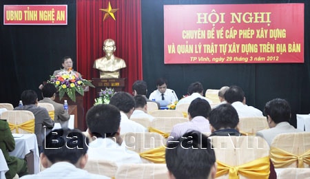 Tăng cường quản lý nhà nước trong cấp giấy phép xây dựng và quản lý trật tự xây dựng