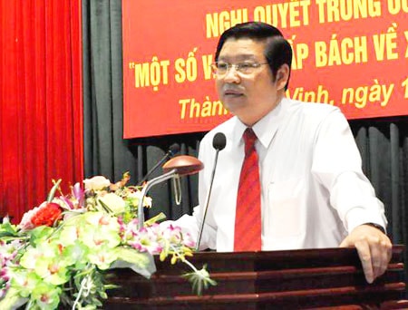 Hội nghị quán triệt Nghị quyết Trung ương 4 (Khóa XI) cho đội ngũ cán bộ lãnh đạo nghỉ hưu