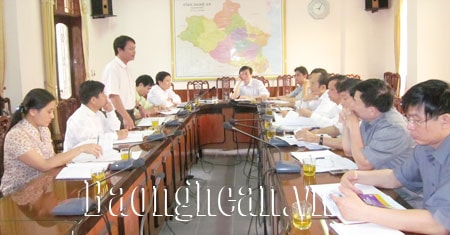 Đoàn kiểm tra liên ngành về cải cách hành chính làm việc với Sở GD-ĐT