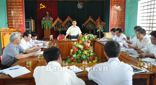 Giám sát thực hiện hiện quy hoạch mạng lưới trường học tại Hưng Long ( Hưng Nguyên)