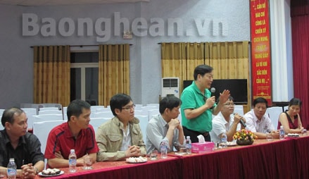 Tập đoàn truyền thông Nhật báo Quảng Tây (Trung Quốc) và Báo Quảng Ninh thăm Báo Nghệ An