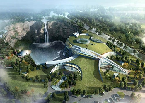 Khu nghỉ dưỡng 5 sao dưới lòng đất