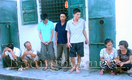 Công an Quỳnh Lưu: Khởi tố vụ án đánh bạc giữa rừng