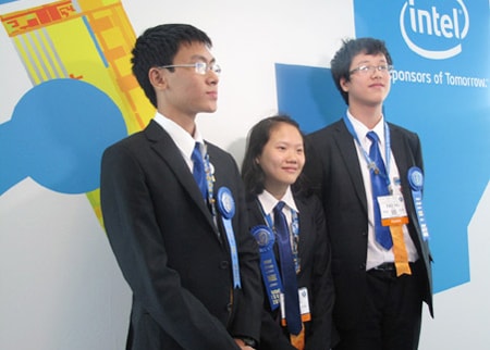 Biến nước mặn thành ngọt, học sinh VN thắng vang dội tại Intel ISEF