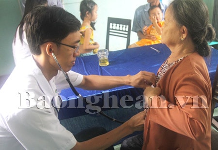 Khám sàng lọc tim miễn phí tại Hưng Nguyên