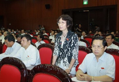 Bỏ phiếu tín nhiệm: Không nên để phạm vi quá rộng