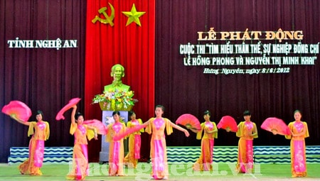 Phát động cuộc thi Phát động cuộc thi “Tìm hiểu thân thế, sự nghiệp của đồng chí Lê Hồng Phong và Nguyễn Thị Minh Khai”