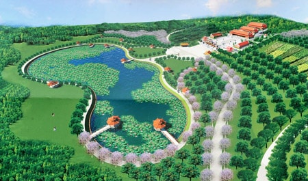 Lễ khởi công xây dựng Đền thờ các cụ thân sinh và anh chị em ruột của Chủ tịch Hồ Chí Minh