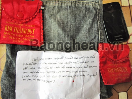 Bắt tạm giam đối tượng trộm tiền vàng