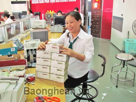 6 tháng đầu năm, nguồn vốn huy động tại Nghệ An tăng mạnh