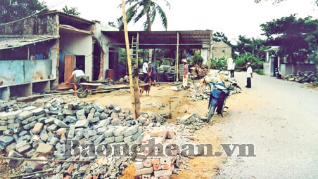 Chuyện CCB khối 15 phường Cửa Nam hiến đất mở đường