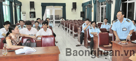 Sở Nội vụ kiểm tra cải cách hành chính Hải quan Nghệ An