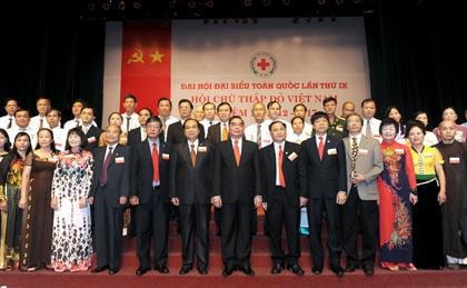Ðại hội lần thứ IX Hội Chữ thập đỏ Việt Nam