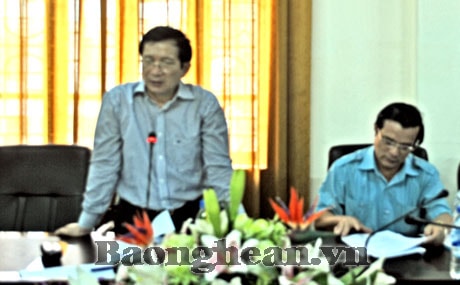 Cục Thú y làm việc với UBND tỉnh về phòng chống dịch bệnh gia súc, gia cầm