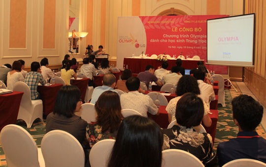 Công bố chương trình “Olympia dành cho học sinh THCS”