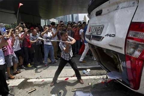 Nhật đòi Trung Quốc bồi thường thiệt hại do biểu tình