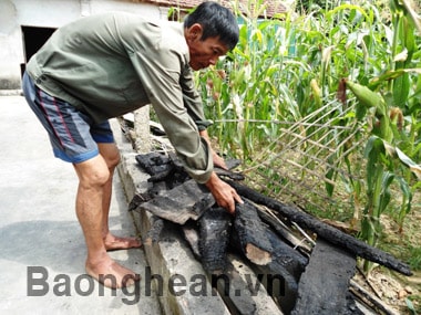 Liên tiếp cháy chuồng trâu bò ở xã Nam Phúc (Nam Đàn)