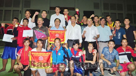 Nghệ An đoạt 5 HCV tại giải vô địch Kickboxing toàn quốc 2012