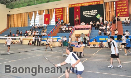 Khai mạc giải cầu lông truyền thống lần thứ X