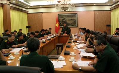 Bộ Quốc phòng triển khai kế hoạch kỷ niệm 40 năm Chiến thắng “Hà Nội-Điện Biên Phủ trên không”