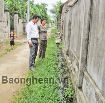 Hưng Long: Ô nhiễm môi trường do mương thoát nước xuống cấp
