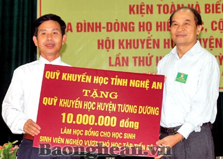 Hội khuyến học Tương Dương Đại hội lần thứ III