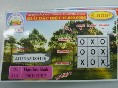 Lâm Đồng thu hồi và hoàn tiền vé số cào bị lộ kết quả