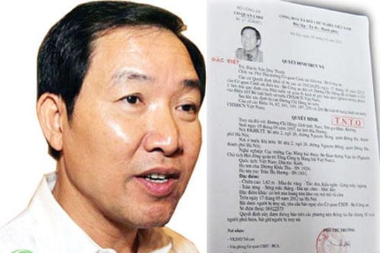 Áp giải Dương Chí Dũng từ TP.HCM ra Hà Nội