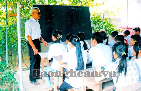 “Nguồn sáng” của một thương binh mù