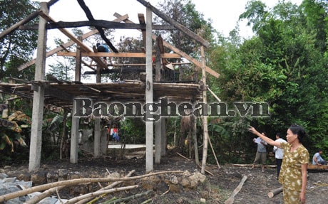 Hàng loạt vụ cháy chuồng trâu tại Nam Phúc (Nam Đàn)