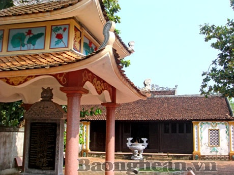 Đền thờ Cao Lỗ "địa chỉ đỏ" giáo dục truyền thống yêu nước