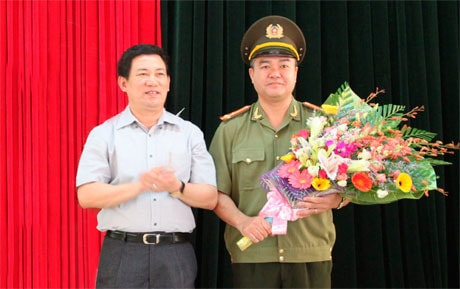 Bổ nhiệm Phó giám đốc Công an tỉnh Nghệ An